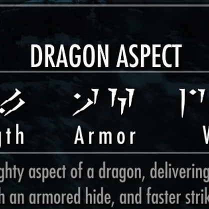 Skyrim Dragon Aspect