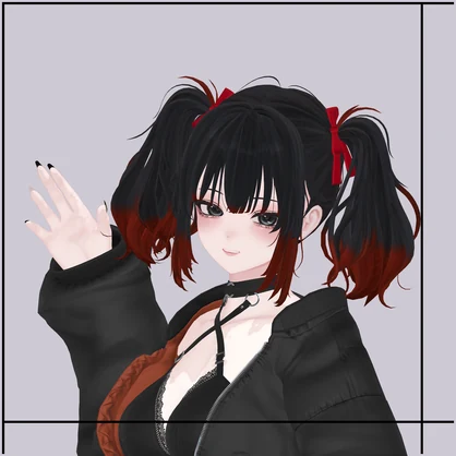 【VRC Hair】Bon Bon hair【ボンボンヘアー】