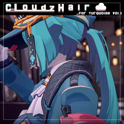 CloudzHair☁Vol1／3D髪型💠