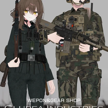 VRChatワールド掲載向け クルペアインダストリーズ　ポスター