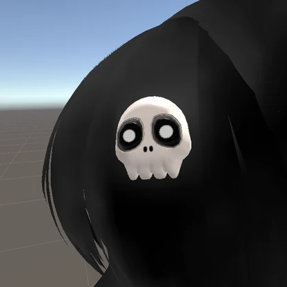 Skull Hair Accessory