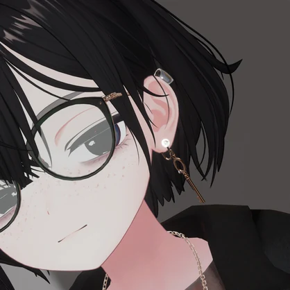 【オリジナル3Dモデル】Key Earring