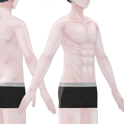 【R-15?】紗夜君専用ナチュラルメイク＆ボディブラシ【PSD・CLIP形式】