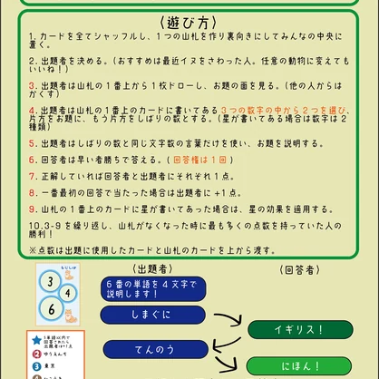 もじしば　-文字数しばり単語説明ゲーム-
