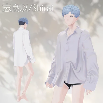 かけ違い彼シャツ【志良以・珍飯亭対応】#Crowatu_Shop