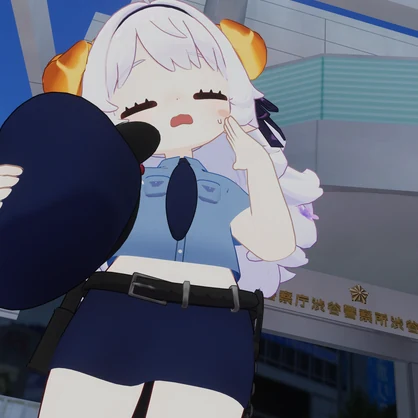 【衣装】ちびっこポリス(えも研アバター、キプフェル対応)