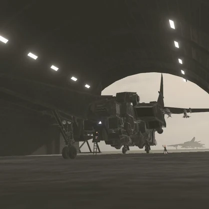 【VRChat想定】人型可変機 TAF-02 Braver（Transfrom Aircraft Fighter）【飛行可能3Dモデル】