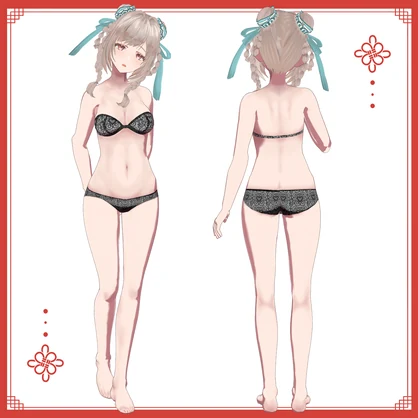 オリジナル3Dモデル「MAI」