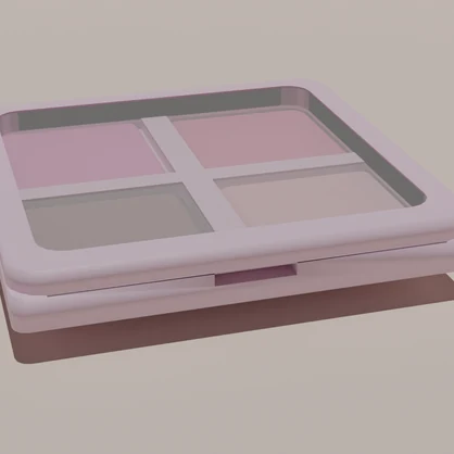 [3Dモデル] ピンクのアイシャドウ