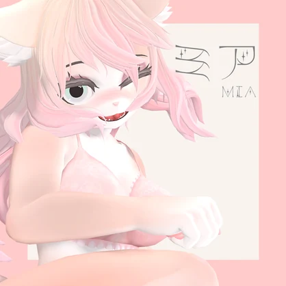 VRchat向けオリジナルアバター「ミア」