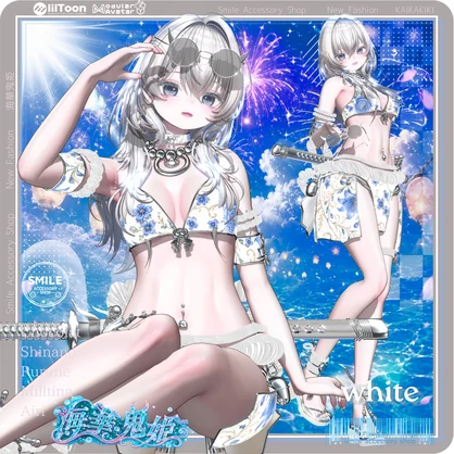 『海華鬼姫』Kai Ka Ki Ki｜水着セット【5アバター対応/MA対応】