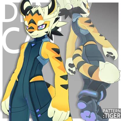 《Demicat》--オリジナル3Dモデル