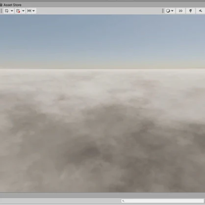【3D環境・ワールド】雲の上SkyboxマテリアルUnityパッケージ