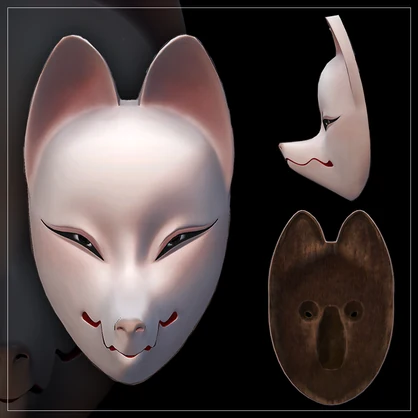 『VRChat』妖狐のお面 - WALLACE(ウォレス) | TOWA -永遠の世界-