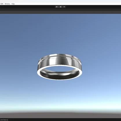 [VRChat想定]　シルバーリング　ショップ開設記念「無料！」