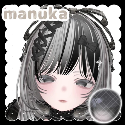 【2アバター対応】CloudyEyes texture