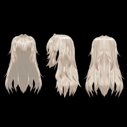 Ripple Long Hair [VRC向けヘア]