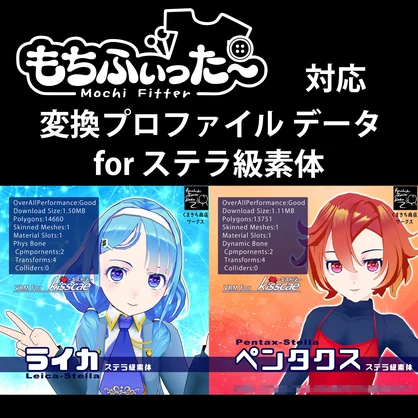 変換プロファイル(もちふぃった~対応)forステラ級素体