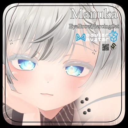 【マヌカ用】眉毛ピアス - Eyebrow Piercing - For Manuka