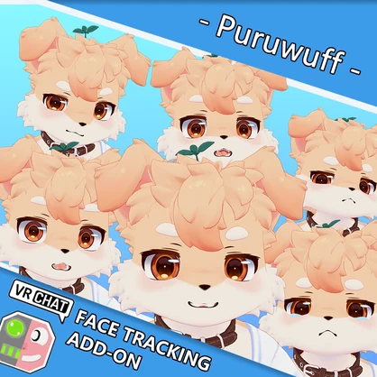 -Puruwuff- FaceTrackingAddon | フェイストラッキングアドオン