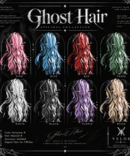 Ghost Hair【＋DEVIL(Free)】9Avatars