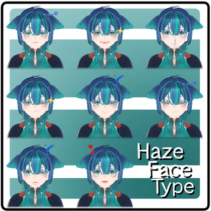 【オリジナル3Dモデル】Haze/ヘイズ