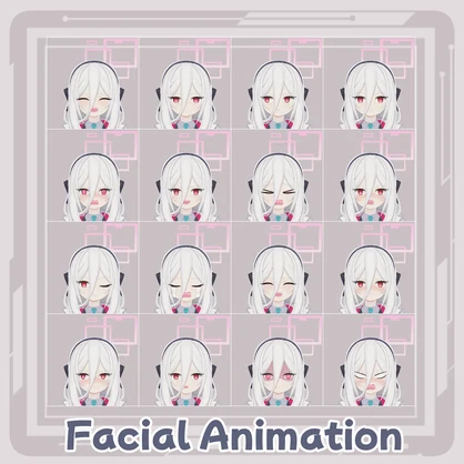 【VRC向け3Dモデル】天童ケイ