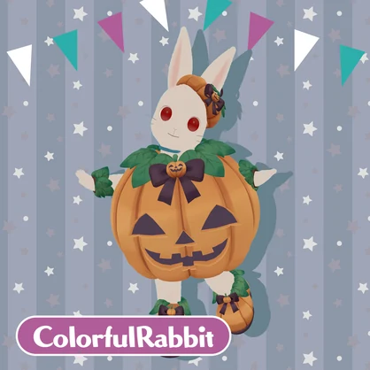 【～10/31セール中】🎃着ぐるみぱんぷきん🎃【6アバター対応】