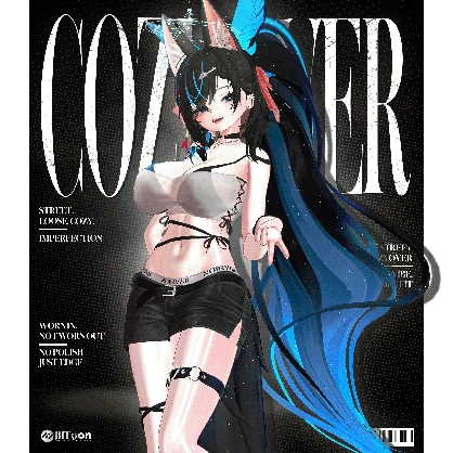 🖤【13アバター対応】COZYOVER【VRChat向け衣装モデル】🖤
