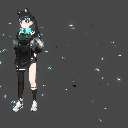 蝶 Butterfly particle Trail Unity3d Vrchat