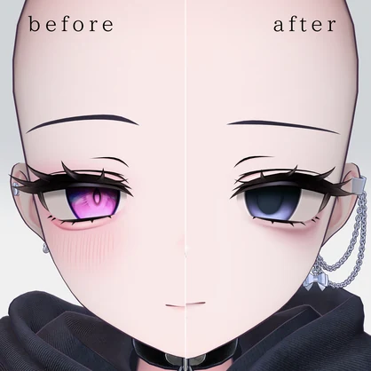 【Miriam/ミリアム】 Douwner Eye＆Make texture＋BlendShape