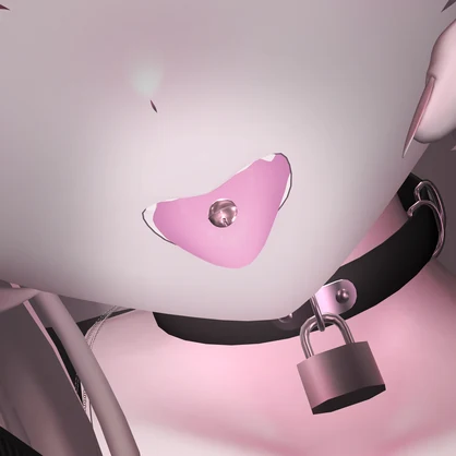 【51アバター対応】舌ピアス -Cat Ver.-（MA設定済み＆セットアップツール付）