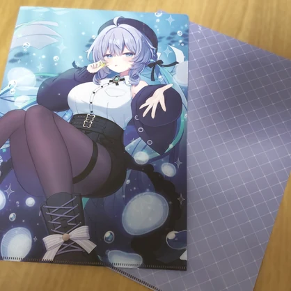 ラムネ　A4クリアファイル