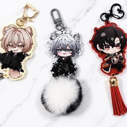 【メンズアバター中心】VRCアバターアクリルキーホルダー