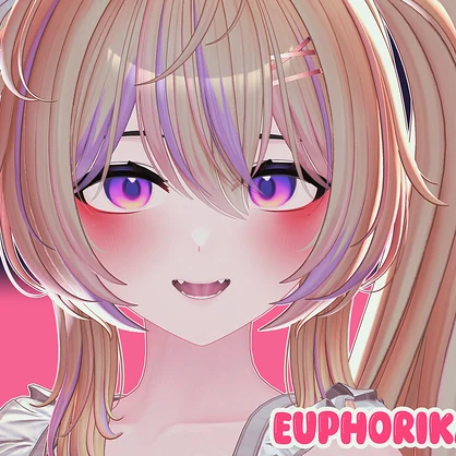 【18アバター対応 / 18Compatible Avatars】[Pretty Star EyeTexture + Emission]