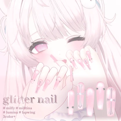 glitter nail (4avatar)/milfy/milltina/lumina/lapwing