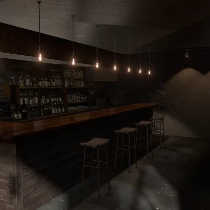〔VRChatワールド販売〕Bar "SingleMeasure" < 街角のバー >