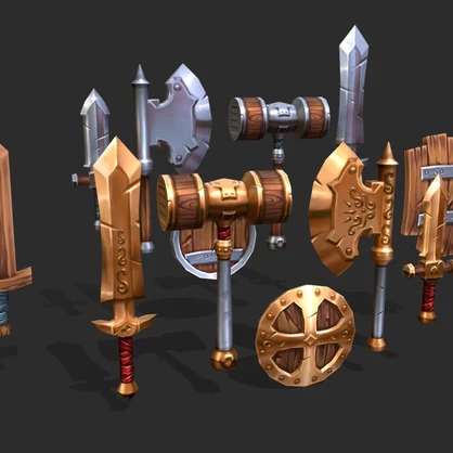 3D Weapon Pack