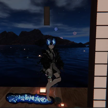 鬼火 -ONIBI-【VRChat向け炎エフェクトギミック / Modular Avatar対応】