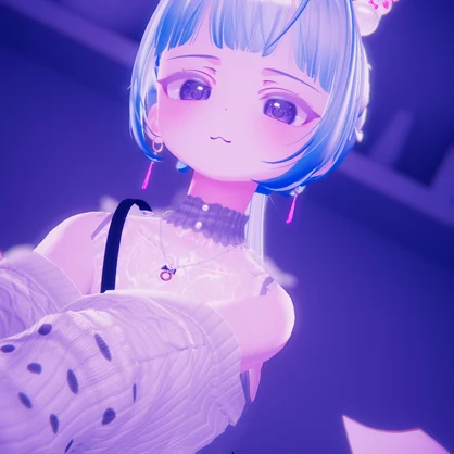 ♡病みうさヘイロー♡　白うさぎと黒うさぎ