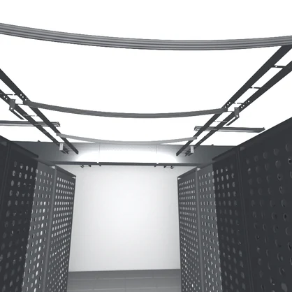 サーバールーム 3Dモデル｜完成シーン1室＋部品17点（データセンター・機械室・FBX / glTF / blend・商用可）
