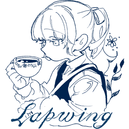 Lapwing 改変用イラスト／ステッカー
