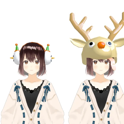 X-mas Objects Package(Hats and hair accessories, 6pieces)