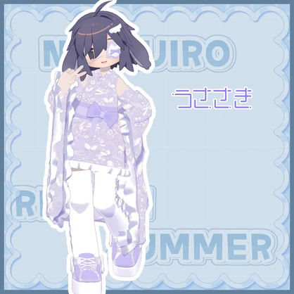 【4アバター対応】夏色リボンサマー🎆
