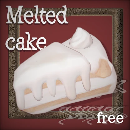 【free/無料】Melted cake🍰
