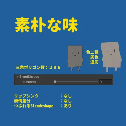 【3Dアバター】ぬりかべ【VRChat】