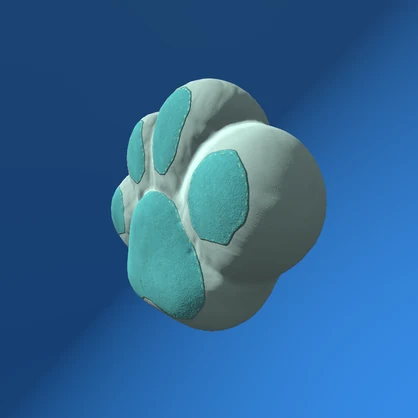 Free Paw Pillow