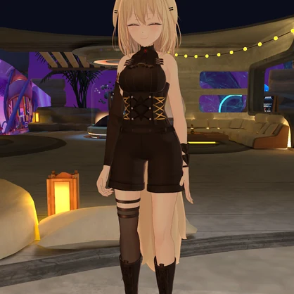 3Dモデル Ave Mujica 三角初華 明日方舟 アークナイツ