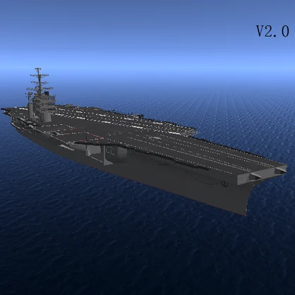 【セール中】[VRChat想定] 航空母艦<ギミックなし>