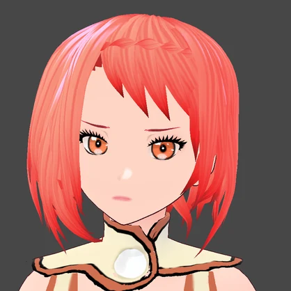 (Vroid Outfit/FREE VRM) Bahamut Cosplay: Nina Drango V2